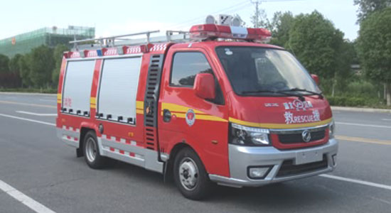 東風(fēng)小型細水霧消防車(chē)（上藍牌）