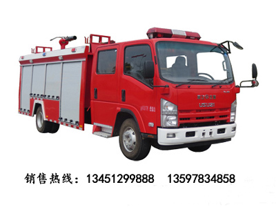 五十鈴單橋5噸水罐（泡沫）消防車(chē)（國五）