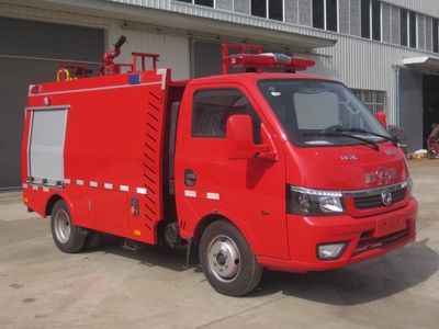東風(fēng)途逸單排1噸水罐消防車(chē)（上藍牌）