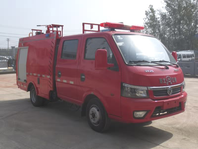 東風(fēng)途逸雙排1噸水罐消防車(chē)（上藍牌）